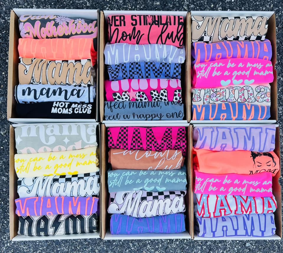 SEASONAL MYSTERY BOXES - RTS - Contains one of each size S-2X