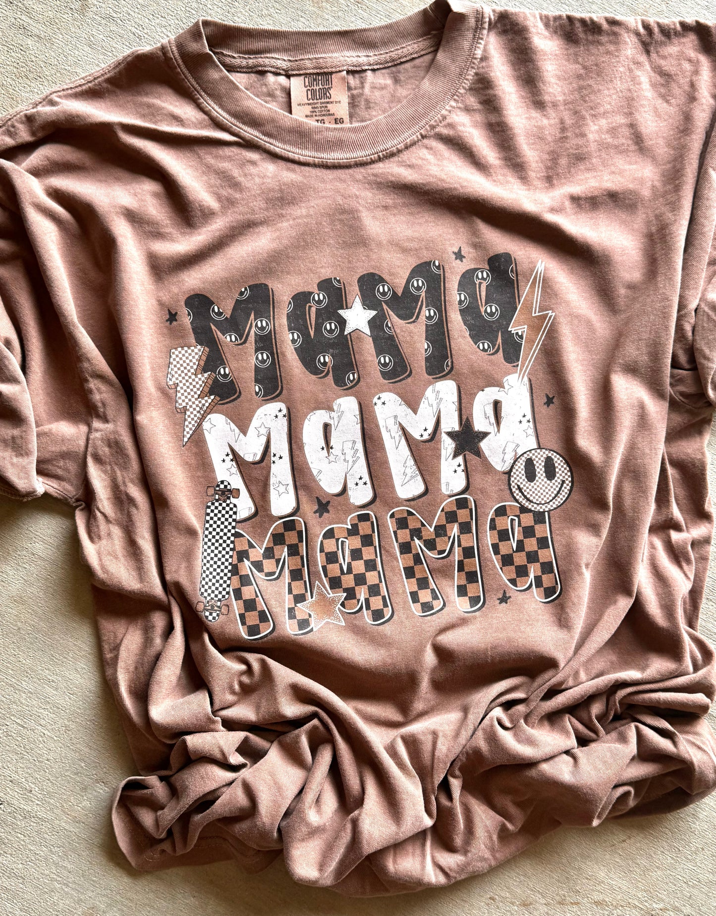 Neutral Mama Stack Graphic Tee - RTS