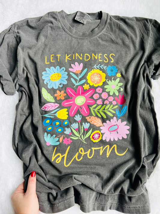 Let Kindness Bloom Graphic Tee - RTS