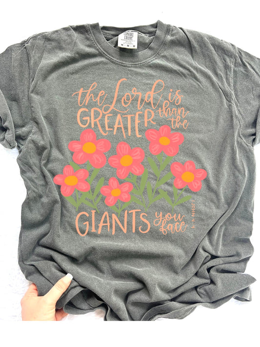 The Lord Is Greater Graphic Tee - RTS