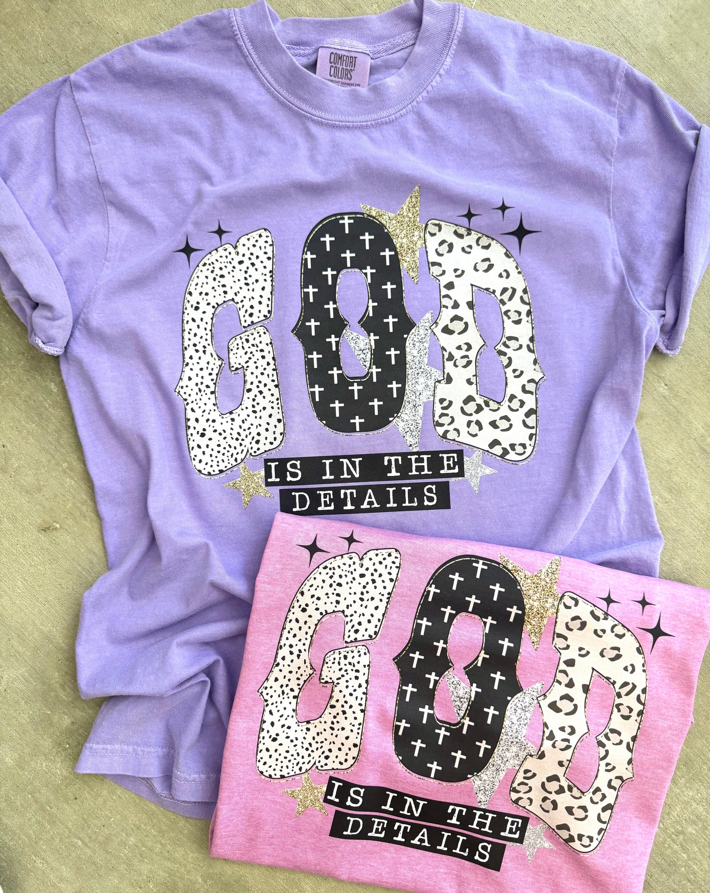 God Is In The Details Graphic Tee - RTS